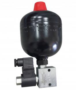 HYDROAKUMULATOR HYDRAULICZNY AMORTYZATOR 0,5L ZAWÓR 12V NO