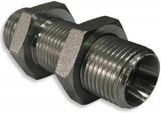 NYPEL ZŁĄCZE GRODZIOWE PROSTE M18x1,5 KLUCZ 24mm