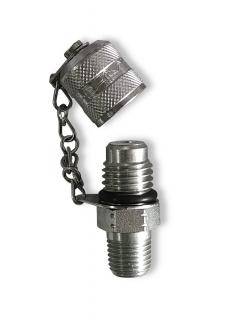 PRZYŁĄCZE POMIAROWE M16x2 - 1/4'' NPT Z ZAŚLEPKĄ
