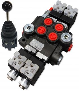 ROZDZIELACZ HYDRAULICZNY 2 SEK 50L 12V + JOYSTICK