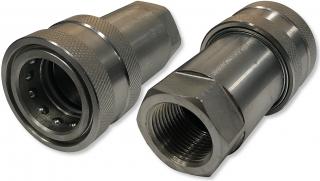 SZYBKOZŁĄCZE HYDRAULICZNE EURO GNIAZDO KRÓTKIE GWINT WEWNĘTRZNY 1/4 "