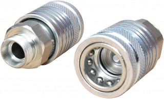 SZYBKOZŁĄCZE HYDRAULICZNE GNIAZDO KRÓTKIE EURO GWINT ZEWNĘTRZNY M16x1.5