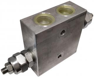 ZAWÓR HYDRAULICZNY PRZELEWOWY KRZYŻOWY VAU 3/4 100L