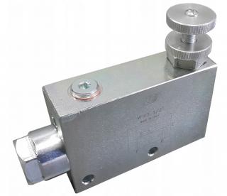 Zawór Hydrauliczny VPR3 Dzielnik Z Regulacją 80L