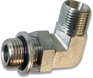 ZŁĄCZE GRODZIOWE 3/8 - M18 12L KOLANKO 90 STOPNI