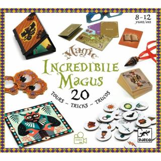 Djeco Zestaw 20 magicznych sztuczek Incredibile