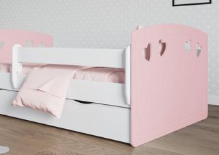 Łóżko Julia 180x80 zagłówki pink