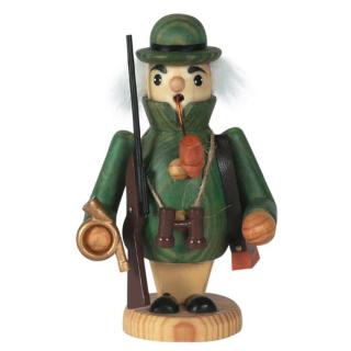 Figurka do kadzidełka - Myśliwy z fajką W:12,5 cm