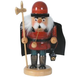 Figurka do kadzidełka - Stróż nocny z fajką,15 cm