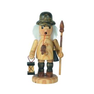Figurka do kadzidełka - Stróż nocny z fajką W:12,5 cm