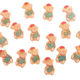 Konfetti Misie , H:3 cm, 48 sztuk
