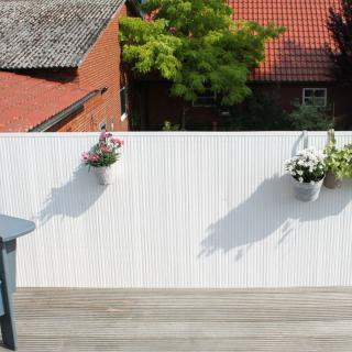 Mata z tworzywa szt. Rügen, biała 80 x 300 cm