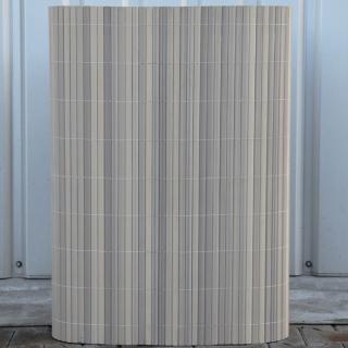 Mata z tworzywa szt. Rügen, Modrzew szaro-beżowa wys. 140 cm, towar z metra