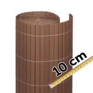 Mata z tworzywa szt. Rügen, orzech, wys. 140 cm, towar z metra