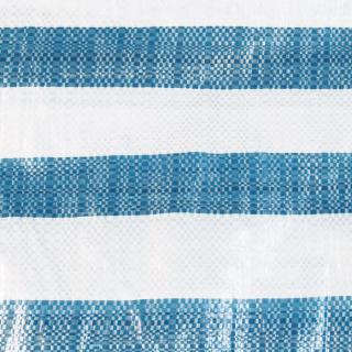Osłona balkonowa PP, biało-niebieska W:90 x D:500 cm