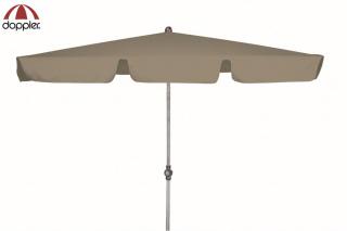 Parasol Doppler Active prostokąt 180x120 cm kawowy