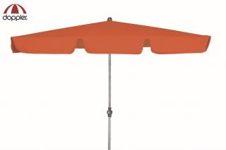 Parasol Doppler Active prostokąt 180x120 cm rudy