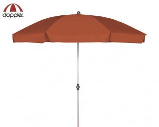 Parasol Doppler Basic Easy II okrągły 200cm rudy
