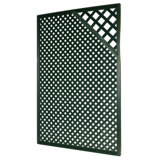Ścianka z tworzywa szt., Coventry Diamant, ozdobny narożnik, S:125 x W:185 cm, zielona