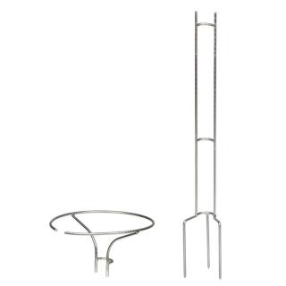Stojak do róż 90 cm, łączony, kolor srebrny