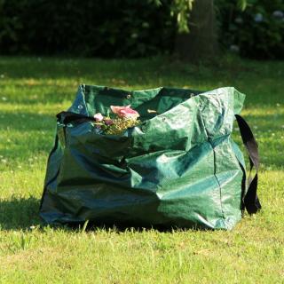 Torba na odpady ogrodowe, W:45xS:55xD:55, zielona