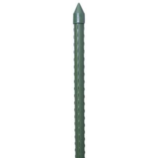 Tyczka do roślin ze stali, zielona, Ø:11mm,D:120cm