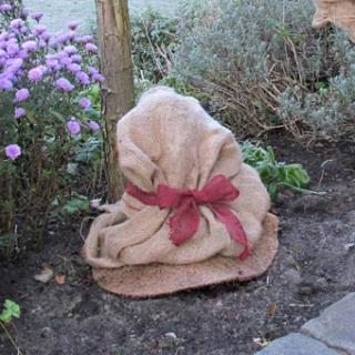 Worek jutowy, naturalny materiał, W:80 x Sz:60 cm, fi ok. 38 cm
