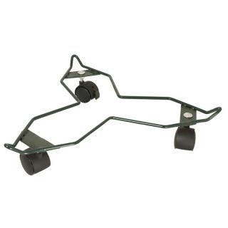 Wózek do roślin, duży 38 cm, do 60 kg, zielony