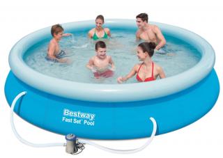 Basen rozporowy 366 x 76 cm BESTWAY z pompą nr kat 57274 - 3 w 1