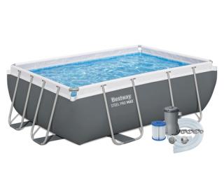 Basen stelażowy 282 x 196 x 84 cm BESTWAY nr kat 56629 - 6w1