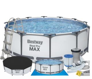 Basen stelażowy 366 x 122 cm BESTWAY nr kat. 56420 - 8w1