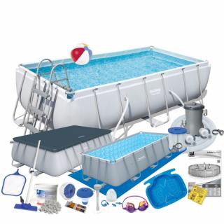 Basen stelażowy 404 x 201 x 100 cm BESTWAY nr kat 56441 - 19 w 1