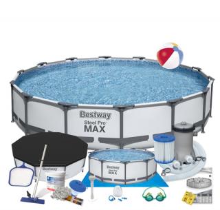 Basen stelażowy 427 x 84 cm BESTWAY nr kat 56595 - 16 w 1