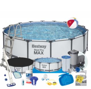 Basen stelażowy 488 x 122 cm BESTWAY nr kat 5612Z -18w1