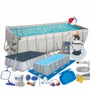Basen stelażowy 488 x 244 x 122 cm BESTWAY nr kat 56671 - 17 w 1