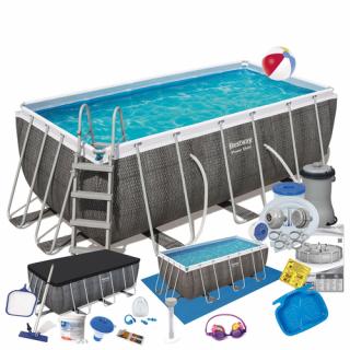 Basen stelażowy 488 x 244 x 122 cm BESTWAY nr kat. 56996 - 19w1