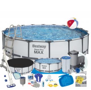 Basen stelażowy 549 x 122 cm BESTWAY nr kat 56462 -20w1