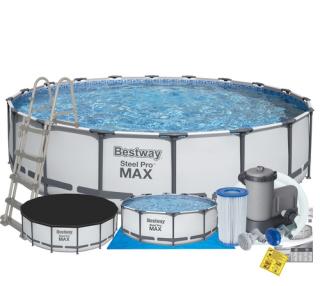 Basen stelażowy 549 x 122 cm BESTWAY nr kat 56462 -8w1