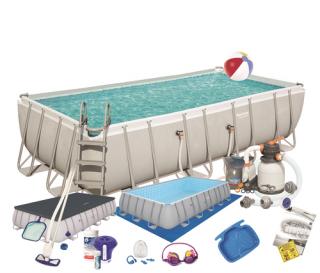 Basen stelażowy 549 x 274 x 122 cm BESTWAY nr kat. 56466 - 19w1