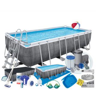 Basen stelażowy 549 x 274 x 122 cm BESTWAY nr kat. 56998 - 18w1