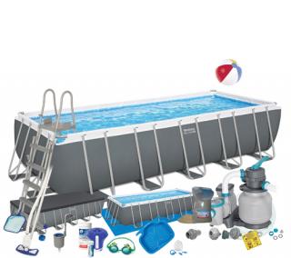 Basen stelażowy 640 x 274 x 132 cm BESTWAY nr kat. 5612B - 21w1
