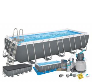 Basen stelażowy 640 x 274 x 132 cm BESTWAY nr kat 5612B - 8 w 1