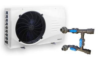 Pompa ciepła Hewalex do basenu PCWB 7,6 kW - 30m²