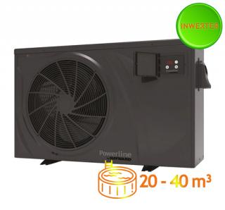 Pompa ciepła inwerterowa do basenu Hayward Powerline 8 - 8 kW + gratis bypass