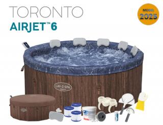 Wanna SPA dmuchana HYDROMASAŻ 6os. Bestway TORONTO nr 6001W (dawniej 60163)