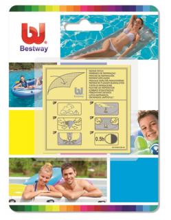 Zestaw naprawczy do artykułów dmuchanych BESTWAY nr kat. 62021