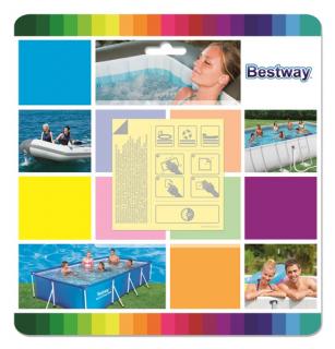 Zestaw naprawczy wodoodporny do artykułów dmuchanych BESTWAY nr kat. 62091