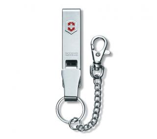 VICTORINOX - Metalowa zawieszka z łańcuszkiem