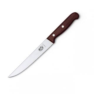 VICTORINOX - Nóż do mięsa z wąskim ostrzem 18 cm - uchwyt drewniany