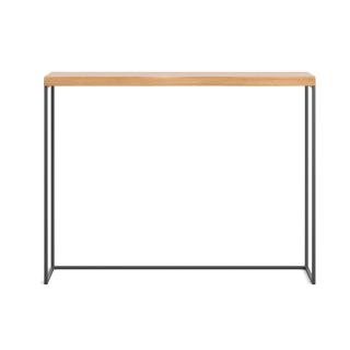Konsola minimalistyczna Lille - Dąb, 120 cm,